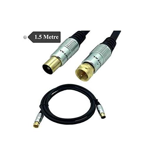 Hytech Hy-P580, 9.5 Tv M To 9.5 Tv M Anten Kablosu,1.5 M, Beyaz