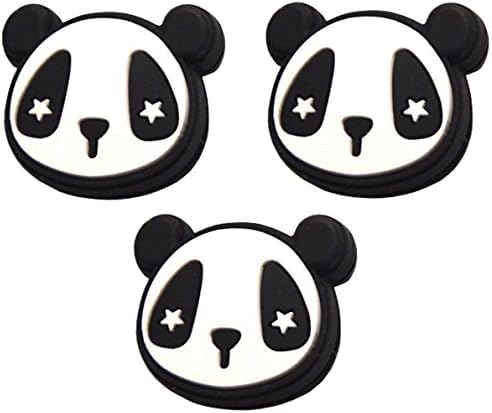 3 amortiguadores de vibraciones para tenis, diseño de panda escarabajo ran