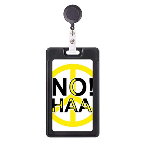 Funda para tarjetas No THAAD contra el pacifismo porta credenciales extensible