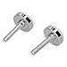POCREATION 2Pcs Adjustable Furniture Leg Leveller 2Pcs Metal Support Screw Tool M8 for Home, Office, Restaurant