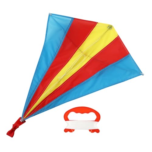BCOATH Colorful Long Tail Diamond Shaped Kite for Easy to Fly Outdoor for Park and Beach Activities Features Beautiful