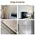 HAIXHX 2cm Wide T Molding Carpet/Tile Threshold Aluminium, Wood Grain Floor Transition Strip for Living Room/Kitchen/Bedroom (Color : Deep Coffee, Size : Length 140cm/55.1in)