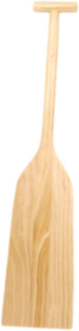 Kids Wooden Paddle Kayak Accessories Multifunctional for Canoe Training Gear Sturdy T Shaped Handle Dragon Boat Oar, 70cm