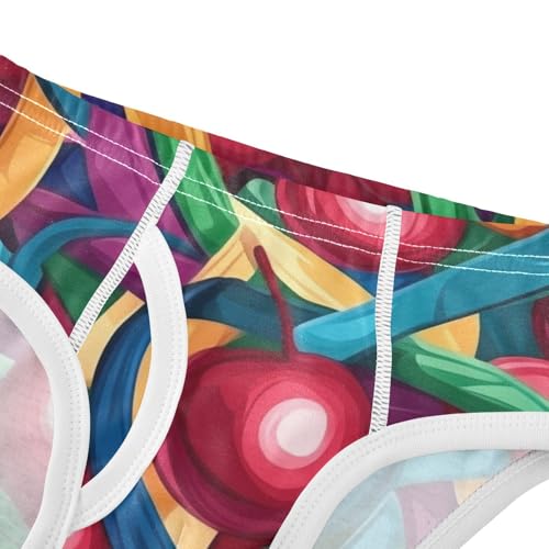 KLL Cherry Illustration Toddler Boys' Comfort Underwear Cute Children Undies4