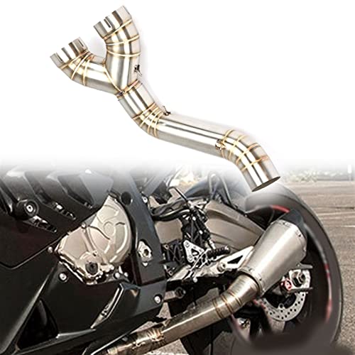 Tube raccordement en acier inoxydable pour BMW S1000RR 2010-2016 échappement moto fini premium