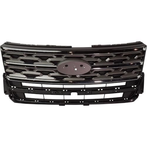 Image of Garage-Pro Grille Assembly For Ford Explorer 2018-2019 Gray