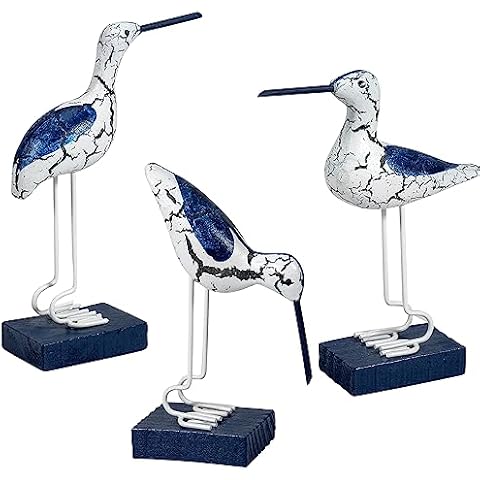 EVINIS Wooden Coastal Bird Figurines Cover