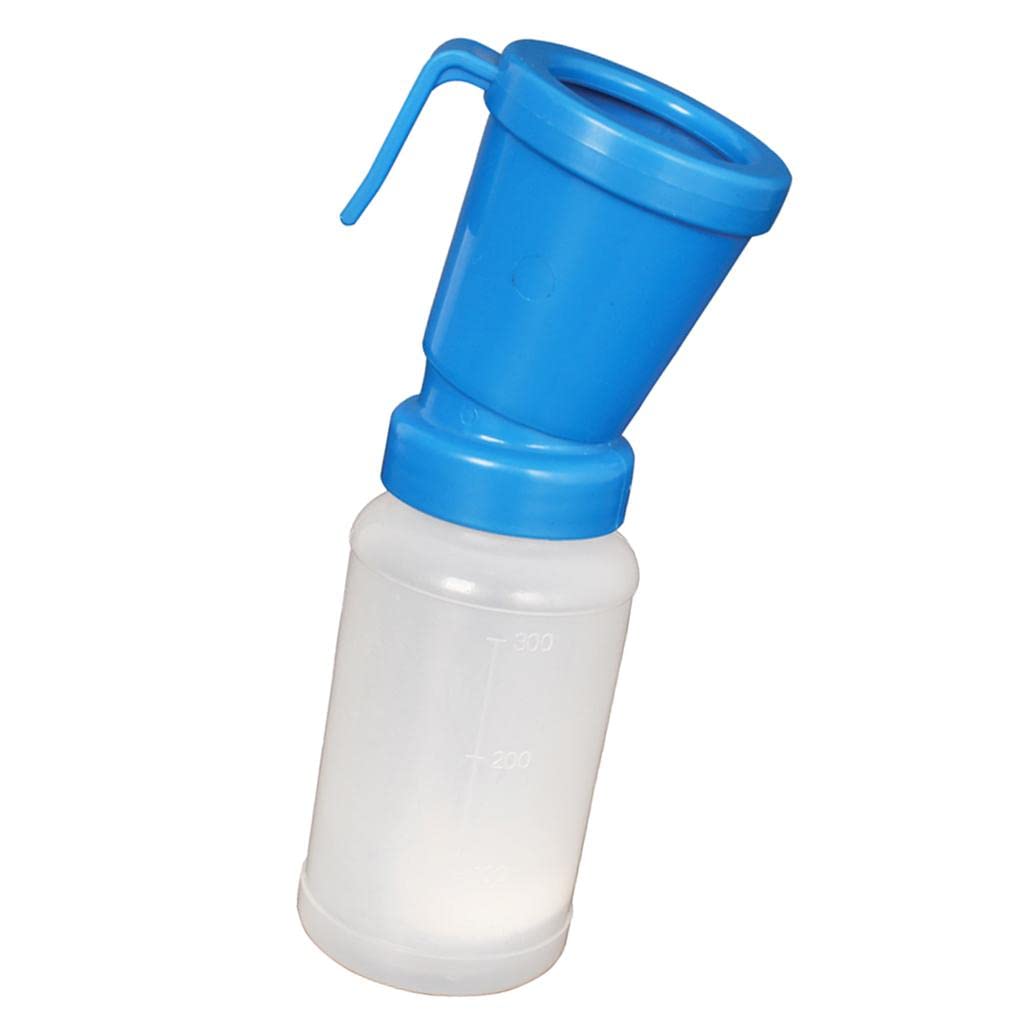 ELBME Teat Dip Cup for Cow Goat Sheep Nipple Cleaning Disinfection Reflow Blue