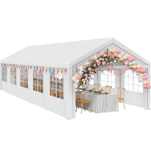 YITAHOME 16x32ft Party Tent Heavy Duty Outdoor...