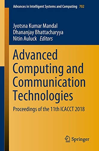 Buy Advanced Computing and Communication Technologies — BookShops.in