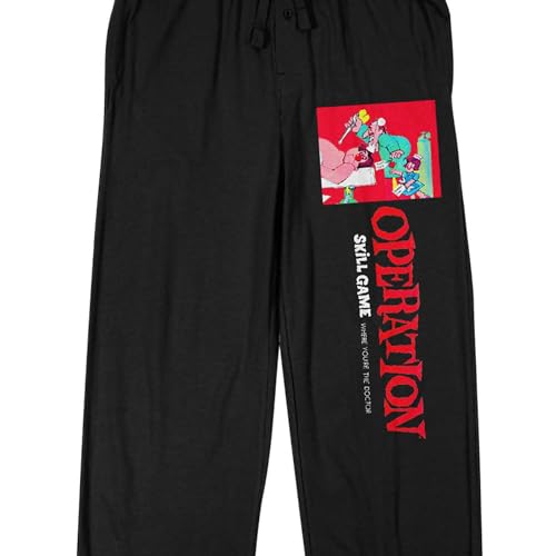 Operation Board Game Men's Black Sleep Pants2