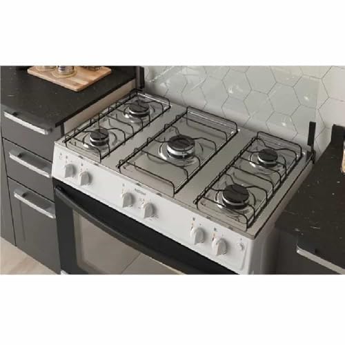 Fogão de Piso Itatiaia 5 Bocas Star New Branco – Bivolt