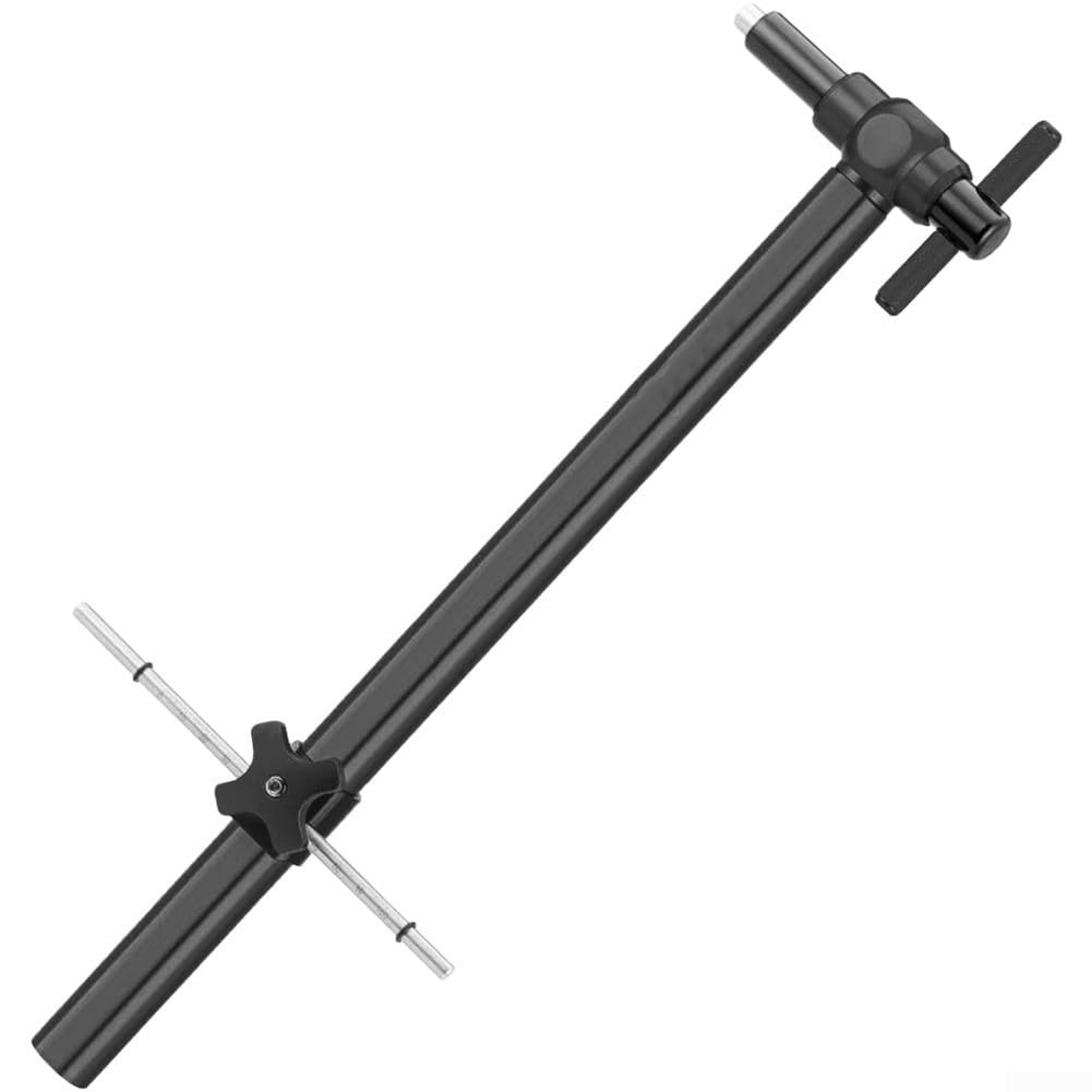 Bicycle Derailleur Hanger Alignment Tool, Derailleur Hanger Alignment Gauge, with 360 Rotation Stainless Steel Rod