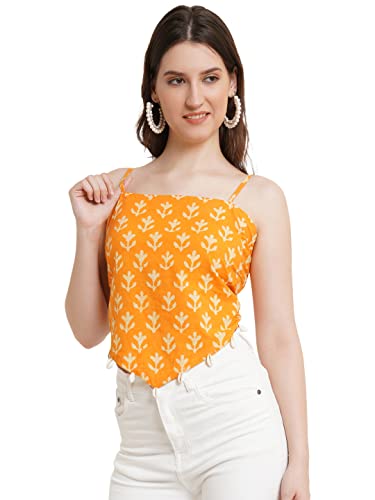 Image of POPWINGS Casual Solid Puff-Sleeves Crop Top for Women || V-Neck Crop Top for Women || Half-Sleeves Summer Crop Top for Women || Crop Tops for Women Fancy Crop Top for Women