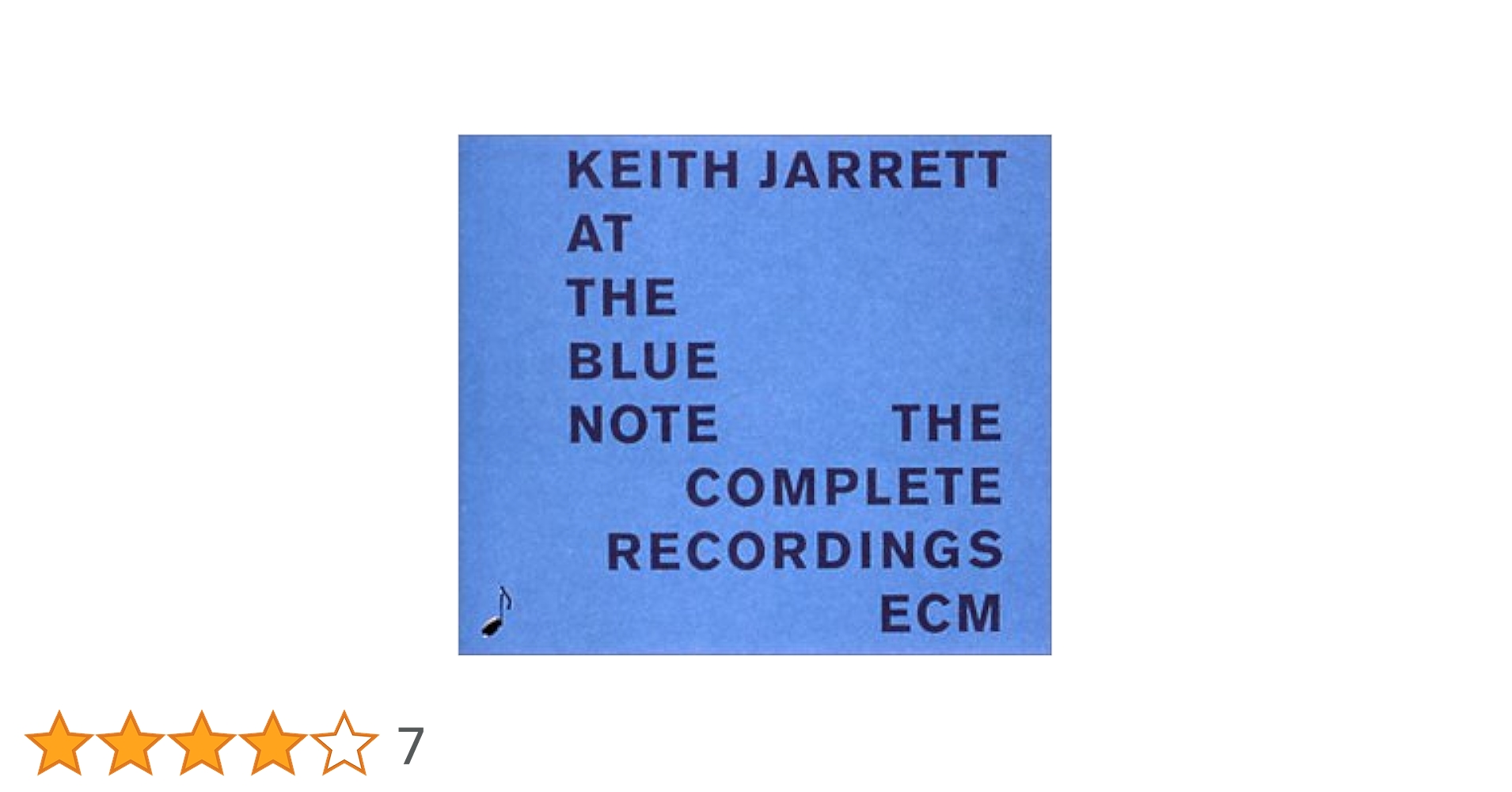 5CD キース・ジャレット, ゲイリー・ アット・ザ・ブルーノート、ザ・コンプリート・レコー POCJ130510 ECM /00620 Amazon.co.jp: アット・ザ・ブルーノート、ザ・コンプリート