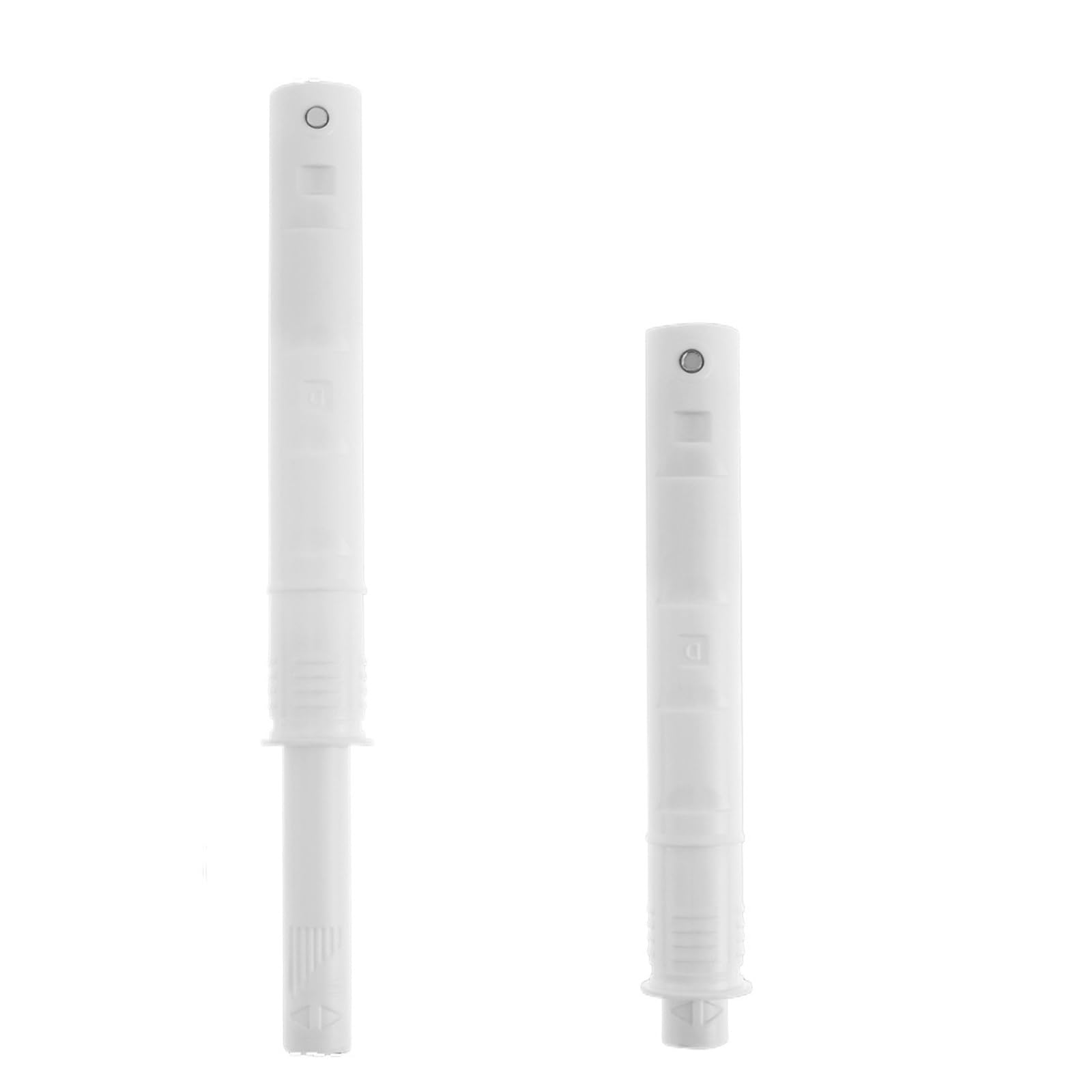 Lsnnmu White 12Pcs Push To Open Door Latch Adjustable Magnetic Hidden Touch Latches And Catch Release Drawer Pull For Home(White)