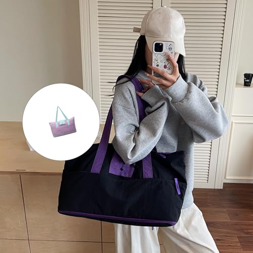 Expandable Foldable Gym Travel Bags Large Capacity Lightweight Oxford Fabric Waterproof Practical Carryall For Workout S2