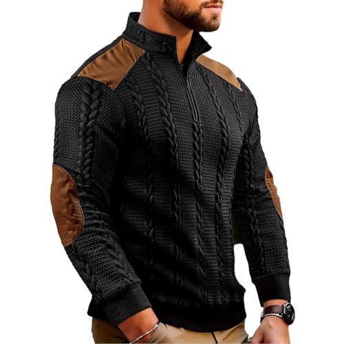 Sweatshirt homme sans capuche imprimé peinture pour le week-end