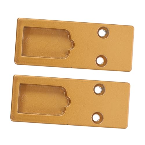 Parliky 2pcs Heavy Duty Closet Rod Support Bracket Wardrobe Pole Holder Easy Installation for Clothes Storage Reliable Closet Rod Bracket Finish