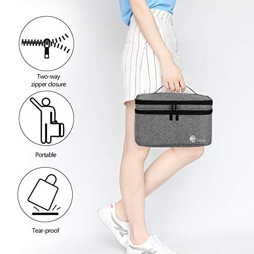 image for Luxja Double-Layer Sewing Accessories Organizer, Sewing Supplies Organ