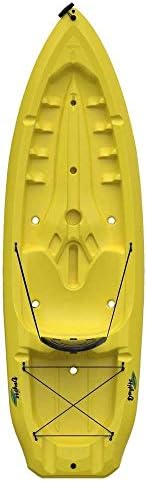 Lifetime Daylite Sit-On-Top Kayak with Paddle, Yellow, 8'