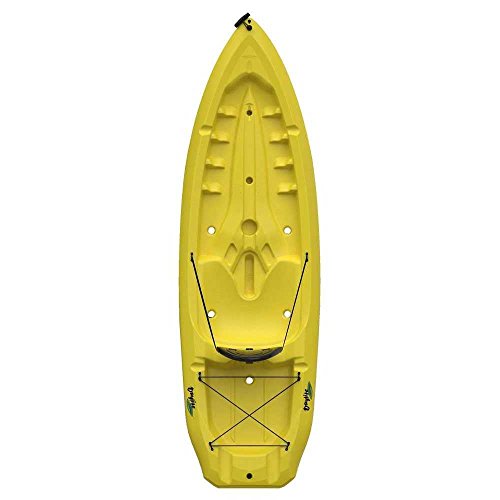 Lifetime Daylite Sit-On-Top Kayak with Paddle, Yellow, 8'