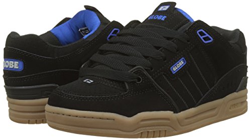 Image of Globe Fusion Skateboard Shoes, Multicoloured Black Blue Gum 000, 7.5