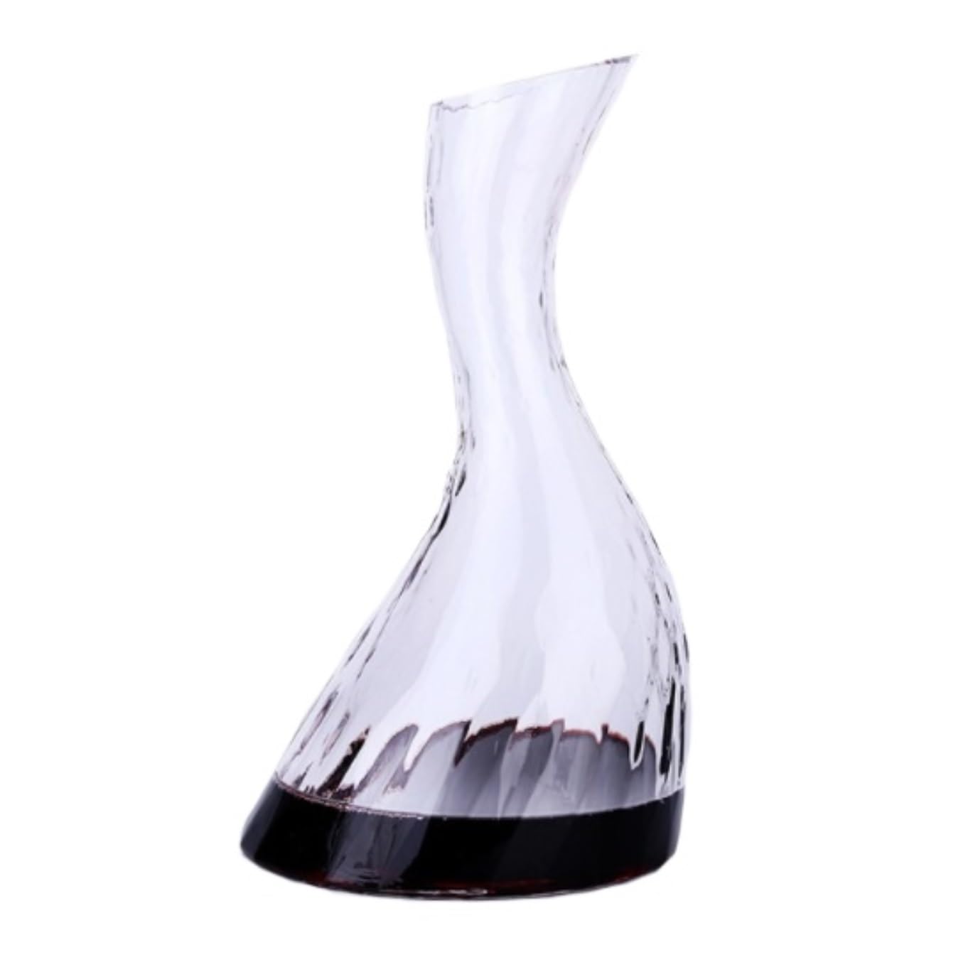 Karaffe für Rotwein Dekanter S-förmige Kristall-Weinkaraffe for Zuhause, Weinflaschenspender, 1 Stück Handwäsche E mpfohlen
