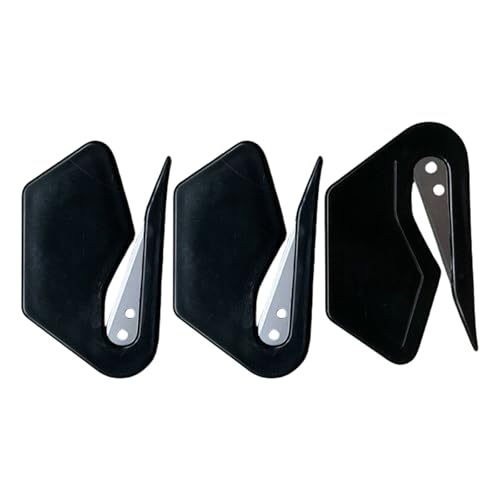 Coupe-papier De Sécurité Outil Pour Carton Film PVC Carton Poignée Ergonomique Coupe-enveloppe Pour L'école Et Le Bureau 3 Pièces