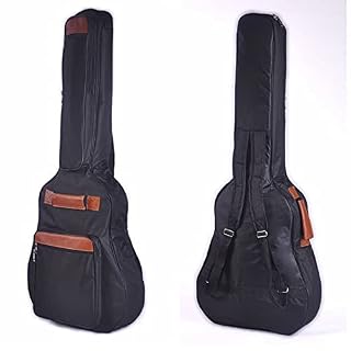 Housse de transport pour guitare acoustique – 101,6 cm – Épaisseur 8 mm – Double bandoulière rembourrée – Tissu Oxford… - Les Beatles, Paul McCartney, John Lennon, RIngo Starr, George Harrison