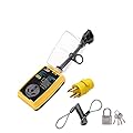 M1A2 New Generation RV Surge Protector 30 Amp 50 Amp with Waterproof Cover Camper Anti-Theft Circuit Analyzer Tester Plug with UL Tested