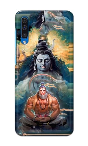 Image of PRINTFIDAA Plastic Printed Hard Back Cover Case For Samsung Galaxy A50 | A50S | Samsung Galaxy A30S Back Cover (Lord Shiva And Hanuma) -112, Multi