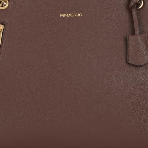 Image of Miraggio Dakota 16 inch Tote Bag For Women Office Use | Stylish Handbag