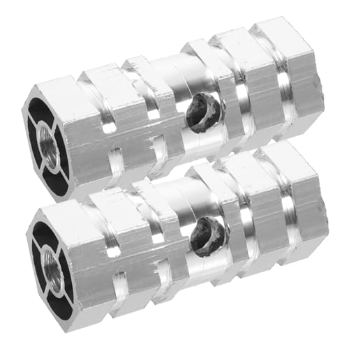 Gogogmee One Pair Mountain Bike Aluminum Bike Pegs 9.5mm/10mm Quick Release Foot Pegs