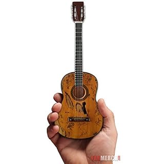 Willie Nelson Trigger Mini Miniature Acoustic Martin Guitar AXE Heaven - Les Beatles, Paul McCartney, John Lennon, RIngo Starr, George Harrison Willie Nelson Trigger Mini Miniature Acoustic Martin Guitar AXE Heaven – Image 3