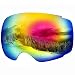 OutdoorMaster Ski Goggles PRO Replacement Lens - 20+ Different Colors ( VLT 15% Colorful Lens with Free Carrying Pouch )