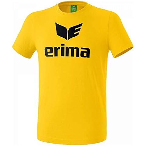 Erima Men's Casual Basics Promo T-shirt - Yellow, X-Large arge arge arge arge arge Cover