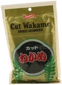Shirakiku Wakame Cut Dried Seaweed 2.5 Ounce