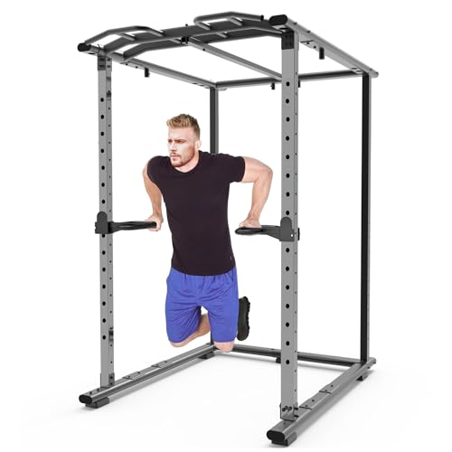 SELEWARE Multi Grip Dip Bar Attachment for 3" x 3" with 5/8" or 1" Hole Power Rack, Wide and Narrow Grip Handles Squat Rack Attachment for Strength Training, 500 lbs Capacity by SELEWARE - Image 8
