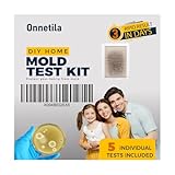 Mold Test Kit for Home - 5 Individual Mold Air Test Kit, Mold Detector - Mold Testing Kit for Air Quality, HVAC System & Surfaces - Come with Mold Exposure Assessment and Identification Guide