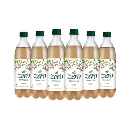Image of Paper Boat Cumin Sparkling Water, Pack of 6, 600ml Each | Carbonated Water with Jeera | Zero Sugar, Zero Calories I Sugar Free