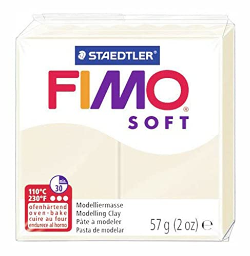 Pâte à modeler polymère FIMO Soft & Effect pas à pas loisirs créatifs pains 57g - 6