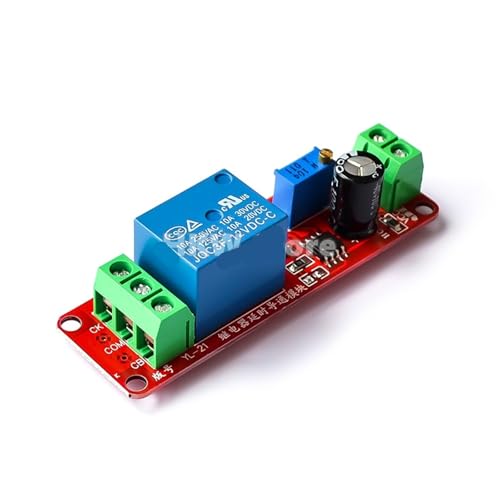 Relais temporisé NE555 pour retarder l'allumage d'un circuit 12V de 0 à 10s