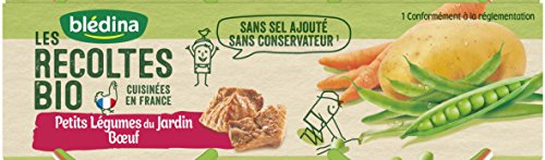 Blédina petits pots bio petits légumes du jardin bœuf 2x200g - vue 6