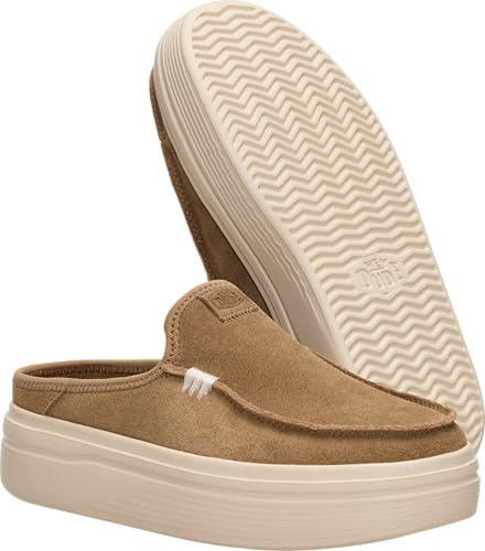 Image of HEYDUDE Women's Austin Lift Platform Mule | Casual Slip-On Shoes | Lightweight, Comfortable, Stylish Everyday Footwear