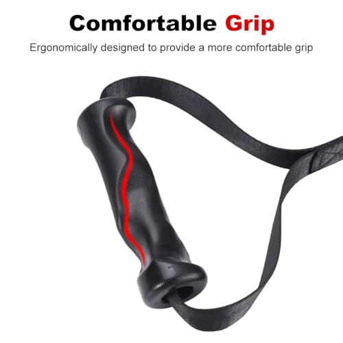 Image of PROBEROS Pull Up Rings, Back Training Straps, Metal Carabiners