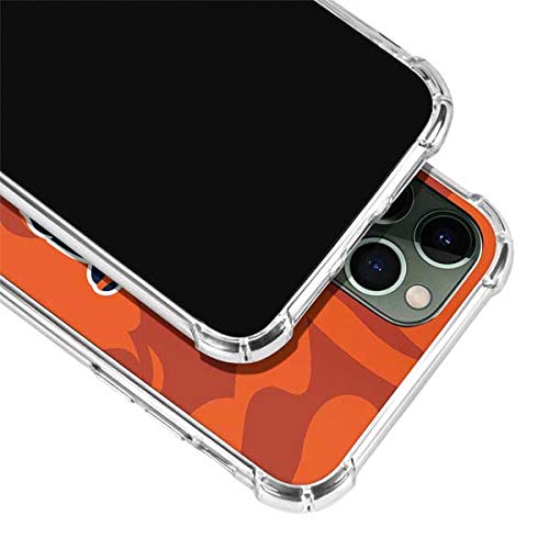 Skinit Clear Phone Case Compatible with iPhone 12 Pro Max - Officially Licensed NFL Chicago Bears Double Vision Design