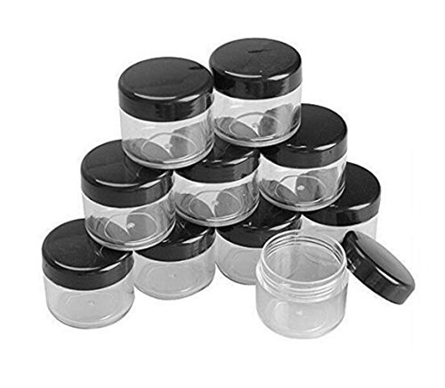 Ericotry 12PCS 20 Gram Jar 20ML Refillable Cosmetic Sample Empty ...