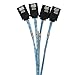 immagine 3YIWENTEC Internal HD Mini SAS (SFF-8643 Host) to 4X SATA (Target) Hard Drive Cable (100CM) (H0107)