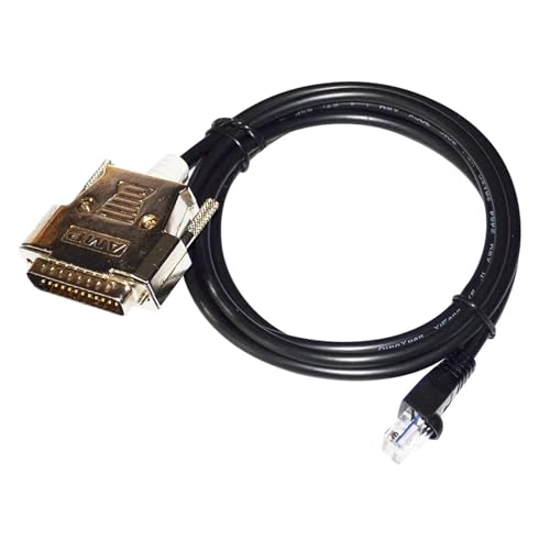 Câble communication RJ45 DB25 mâle D-SUB pour console IHM 1.8m - 3